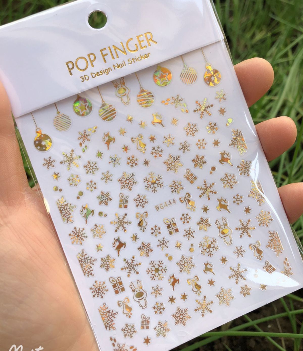 Christmas 3D Nail Stickers Hol - Nail Art Xmas Stickers 评论和价格