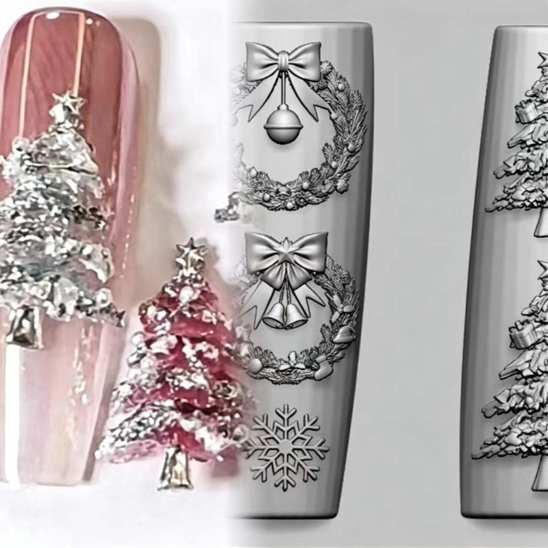 Xmas Nail Art Silicone Molds N - Nail Art Xmas 评论和价格