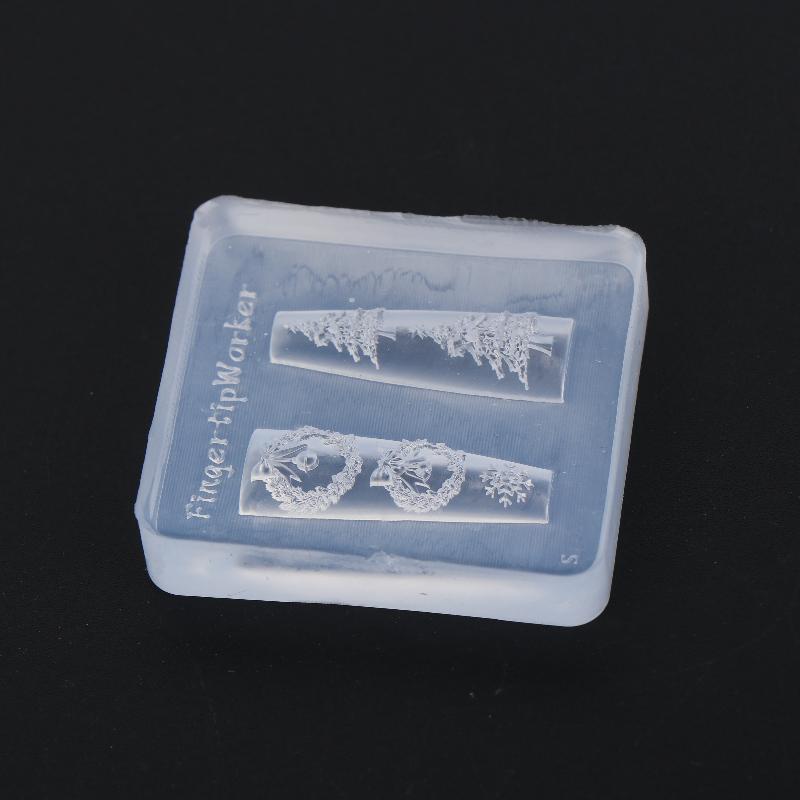 Xmas Nail Art Silicone Molds N - Nail Art Xmas 评论和价格