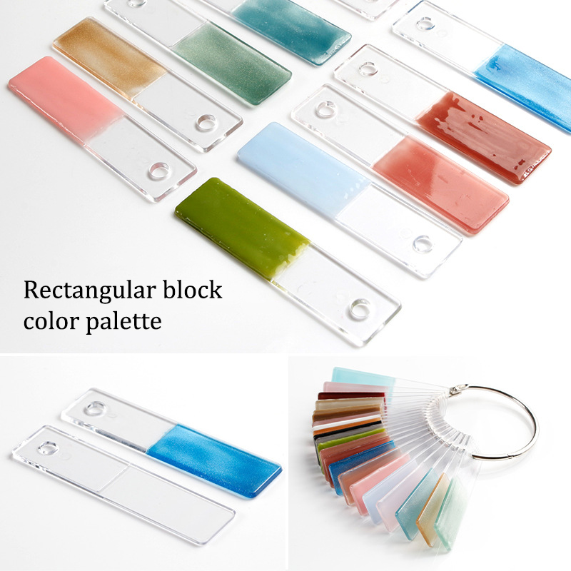 Rectangle Fake Nail Art Displa - Nail Art Quotes 评论和价格