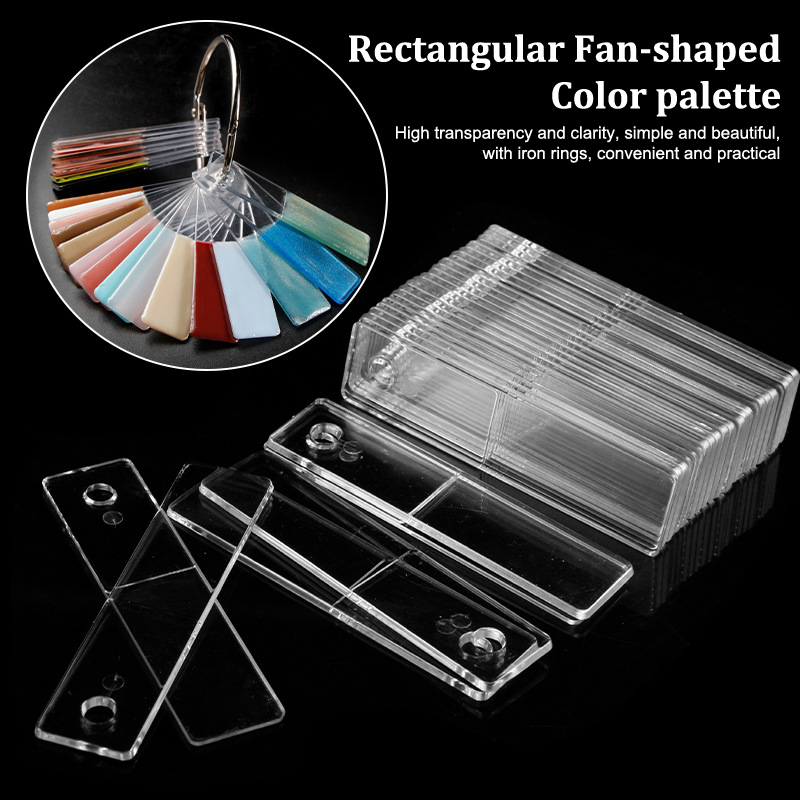 Rectangle Fake Nail Art Displa - Nail Art Quotes 评论和价格