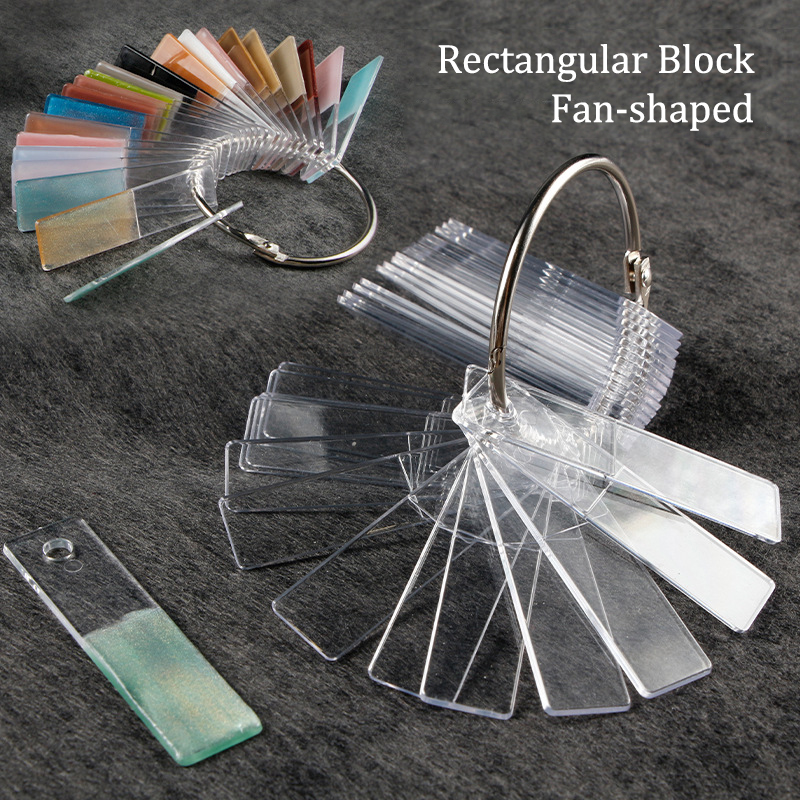 Rectangle Fake Nail Art Displa - Nail Art Quotes 评论和价格