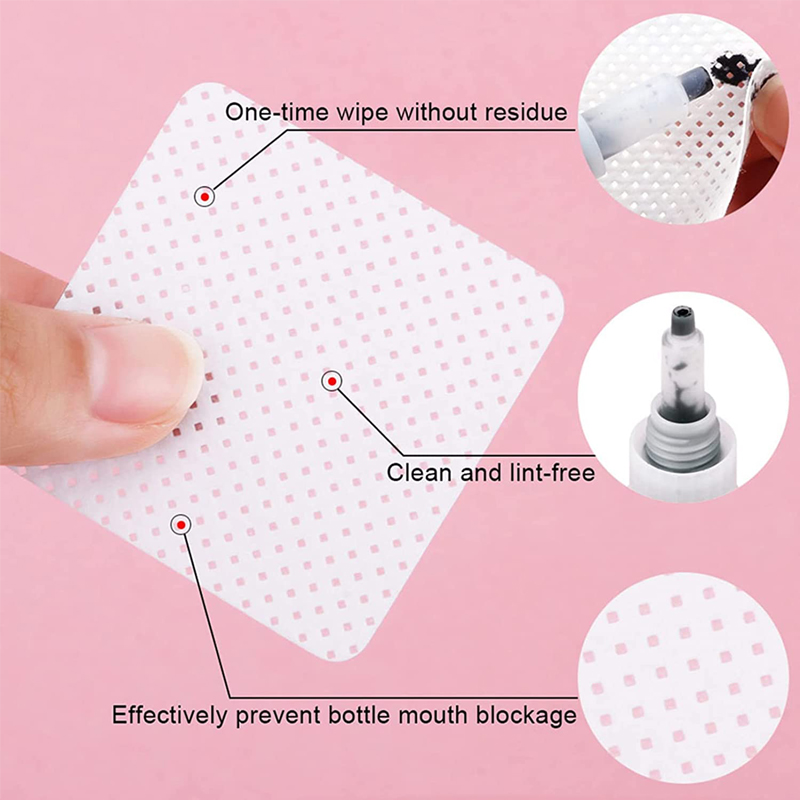 1000Pcs Cotton Nail Polish Rem - Nail Art Pink 评论和价格