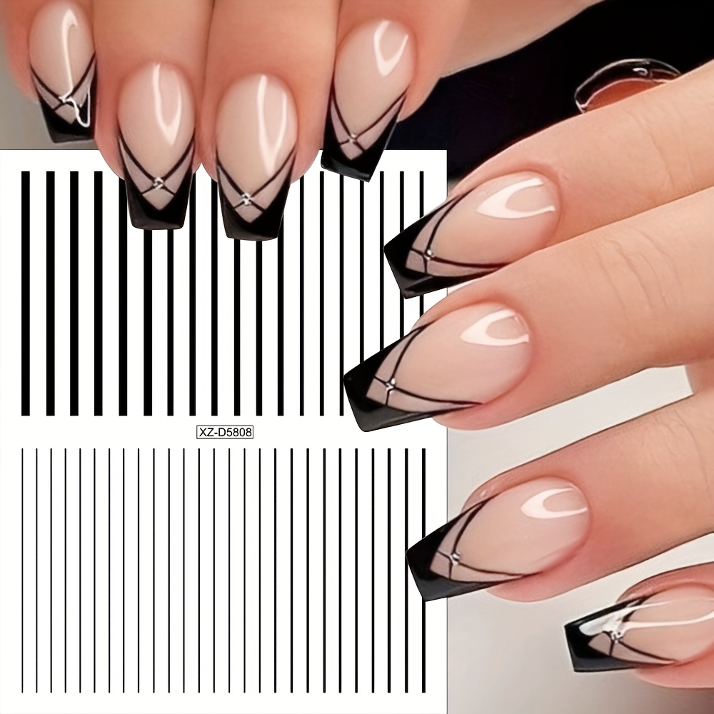 12-piece self-adhesive glossy  - Nail Art Rose Gold 评论和价格