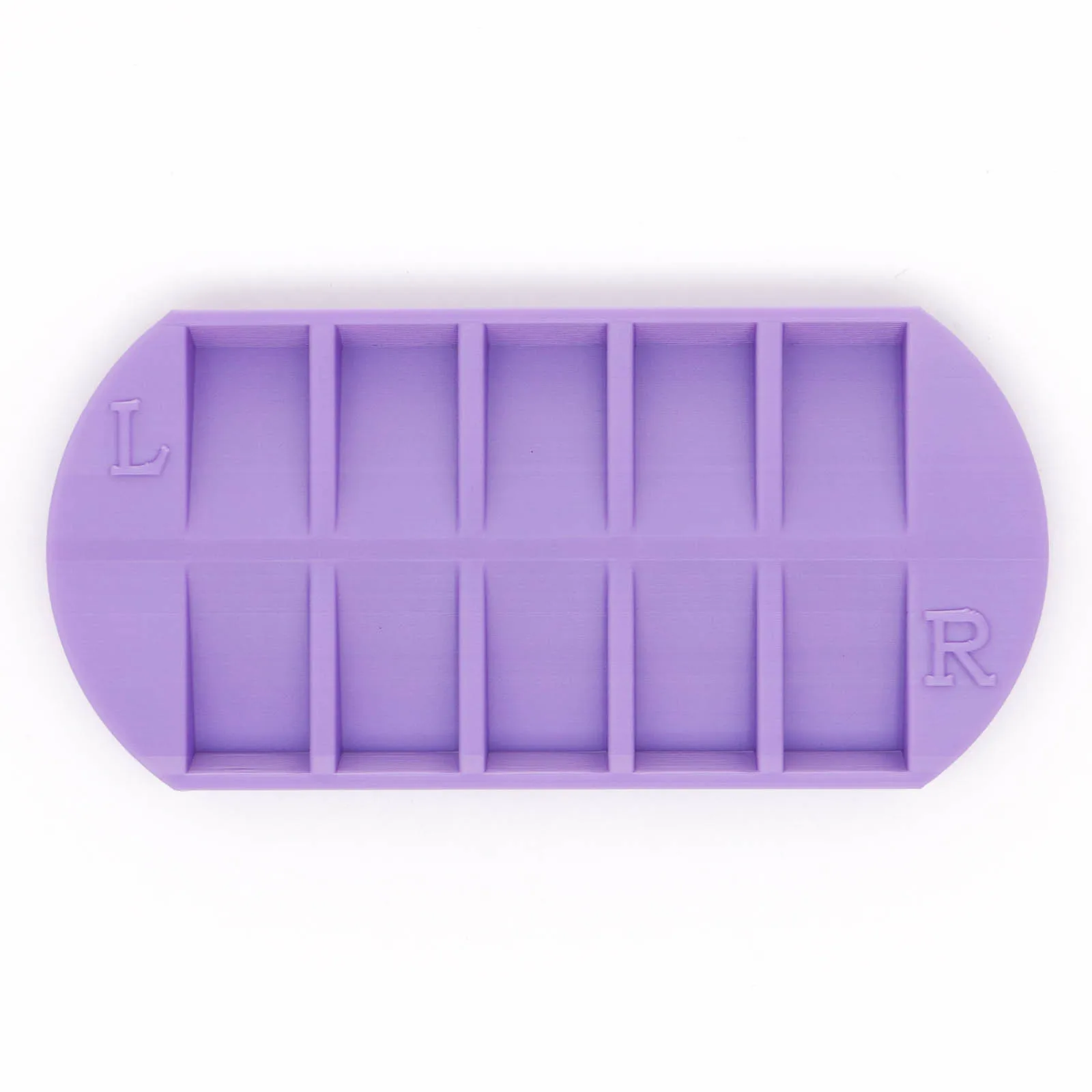 8-Grids Nail Tip Storage Tray  - Nail Art Quotes 评论和价格