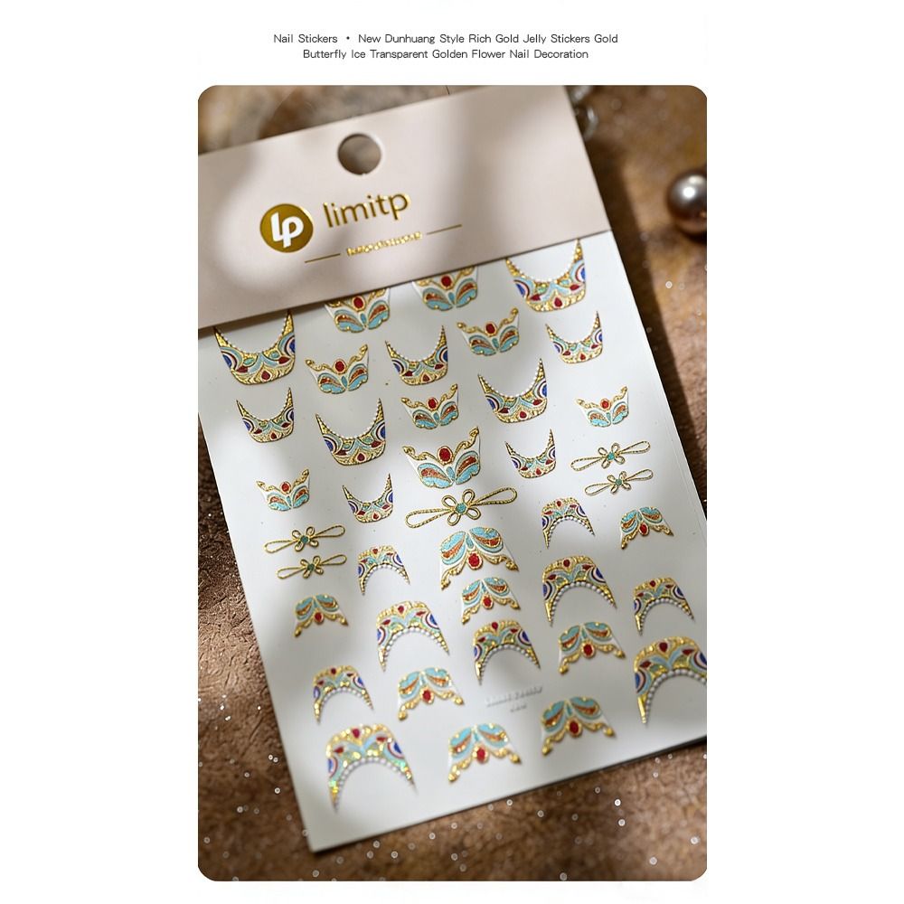 5D Luxurious 5D Nail Stickers  - Nail Art Elegant 评论和价格