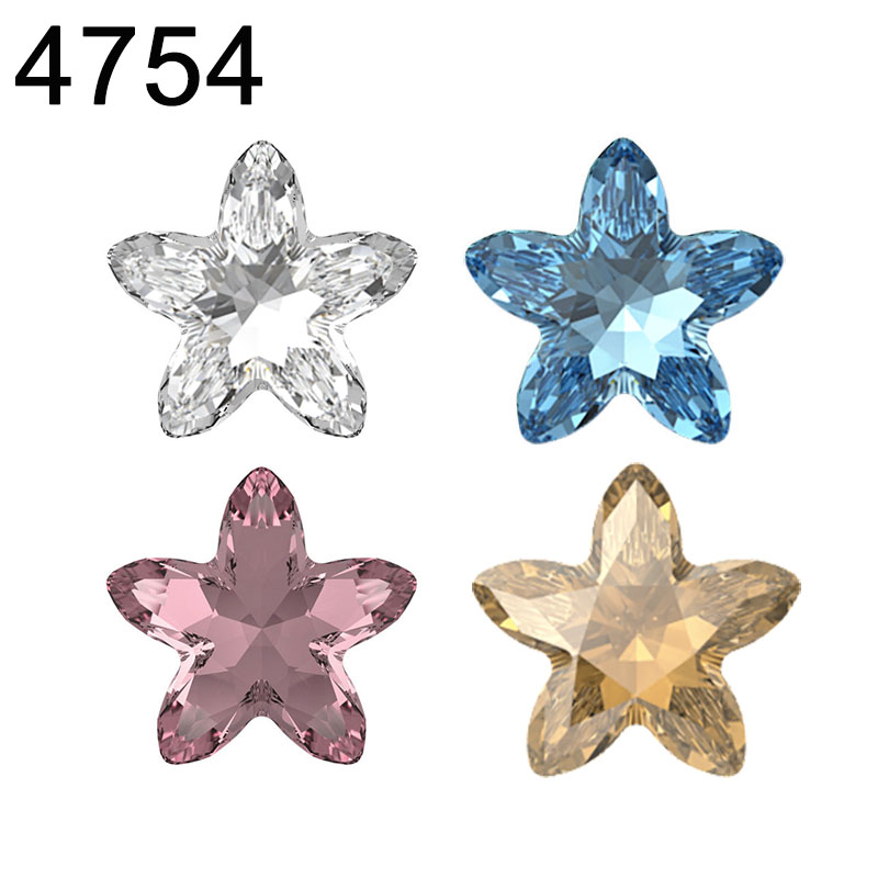 (1 Piece) 4754 Starbloom Fancy - Rhinestone Nail Gem 评论和价格