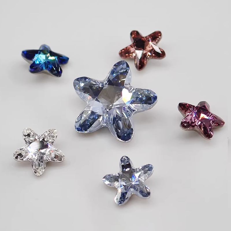 (1 Piece) 4754 Starbloom Fancy - Rhinestone Nail Gem 评论和价格