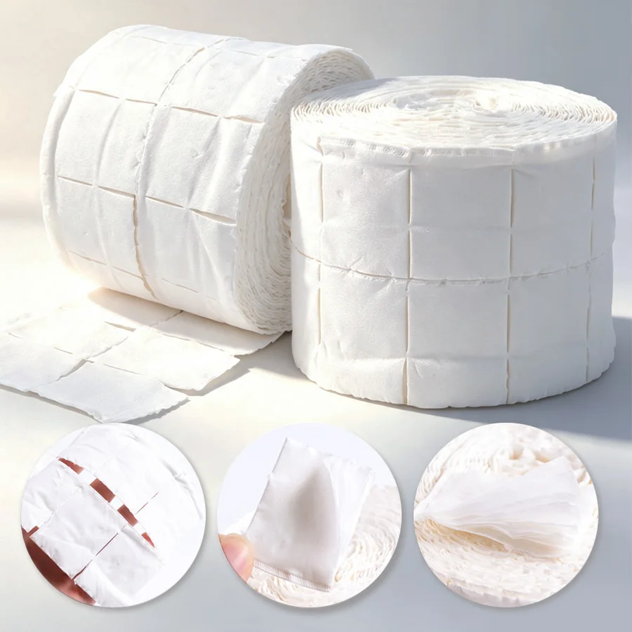 300/500Pcs Roll Lint Free Cott - Nail Art Ideas 评论和价格