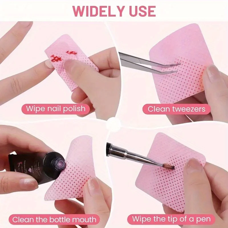 20/600Pcs Lint Free Nail Wipes - Nail Art Ideas 评论和价格