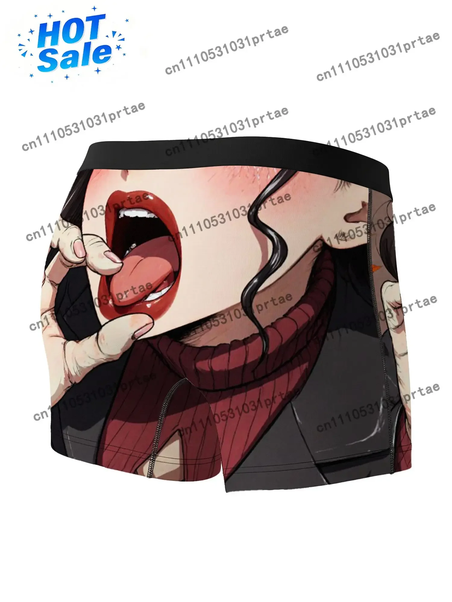 Men's Anime Manga Boxer Briefs - Nail Art Pink 评论和价格