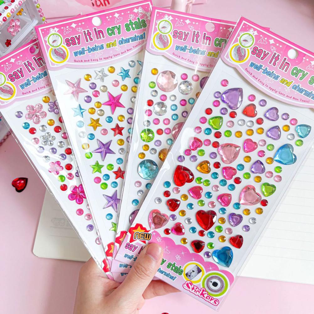 Self-Adhesive Face Rhinestones - Rhinestone Nail Gem 评论和价格