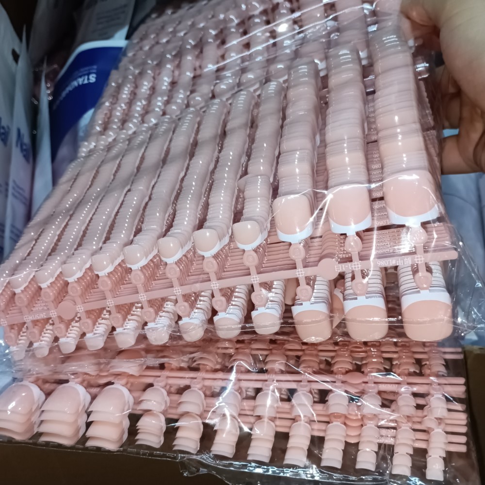 120pcs Square ToeNail Tips - S - Nail Art Pink 评论和价格