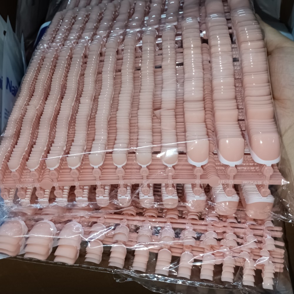 120pcs Square ToeNail Tips - S - Nail Art Pink 评论和价格