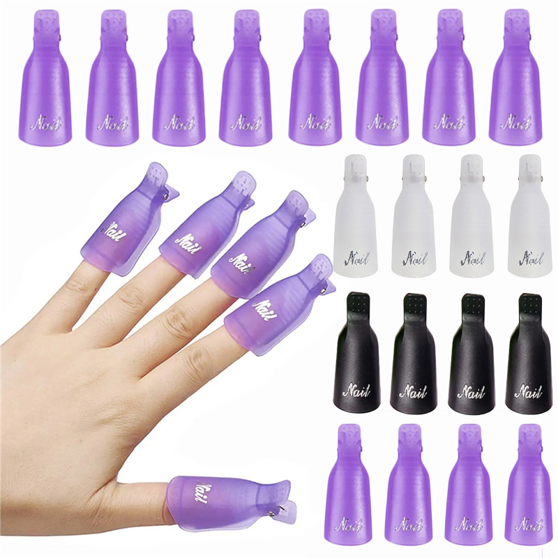10Pcs Plastic Acrylic Nail Art - Nail Art Ideas 评论和价格