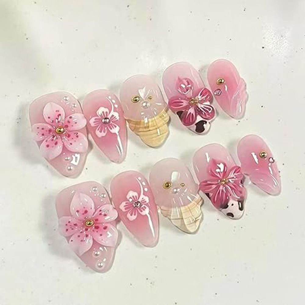 Floral 3D Nail Art Silicone Mo - Nail Art Elegant 评论和价格