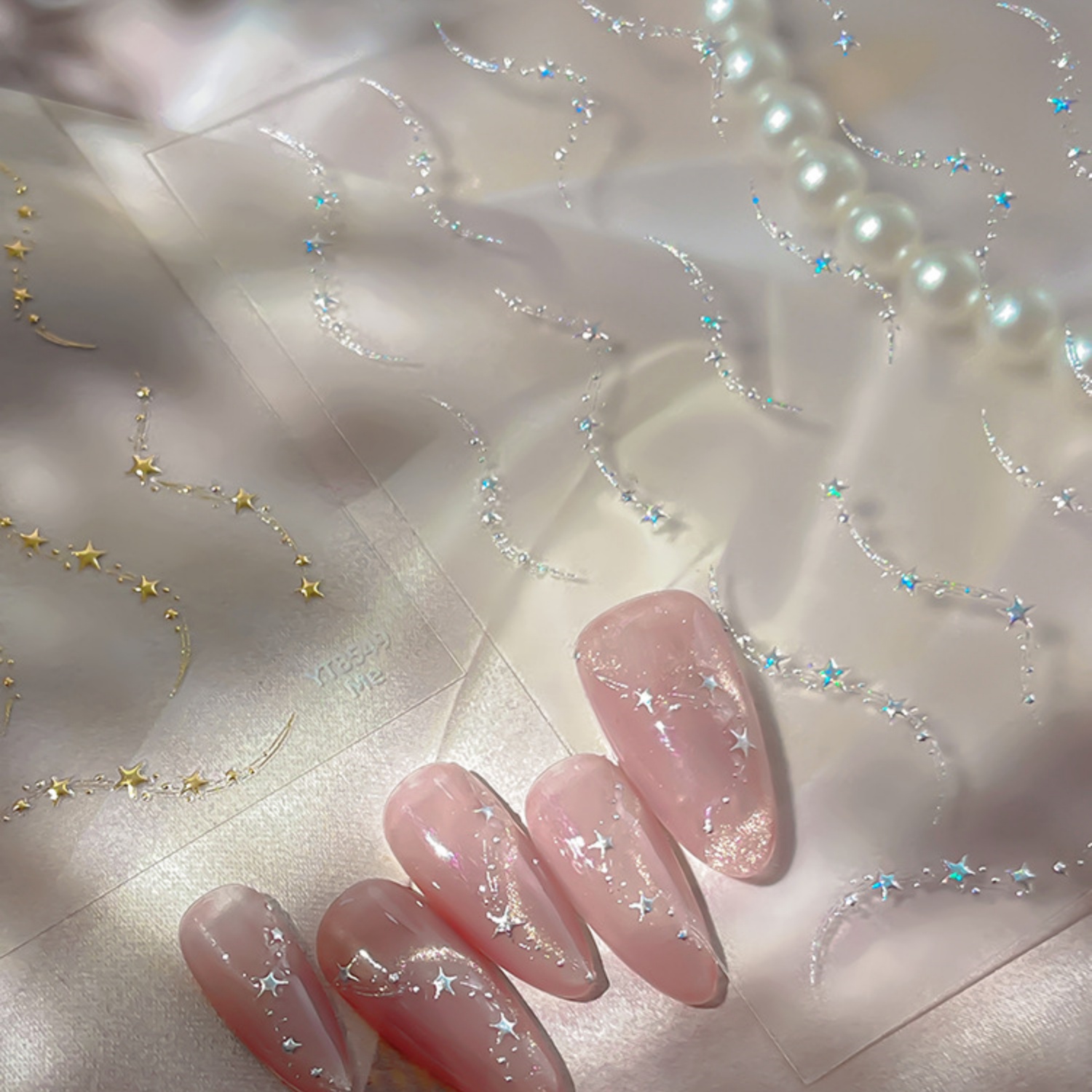 Elegant French 5D Nail Art Sti - Nail Art Elegant 评论和价格