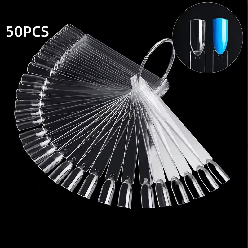 50 Nail Sample Sticks with Rin - Nail Art Quotes 评论和价格