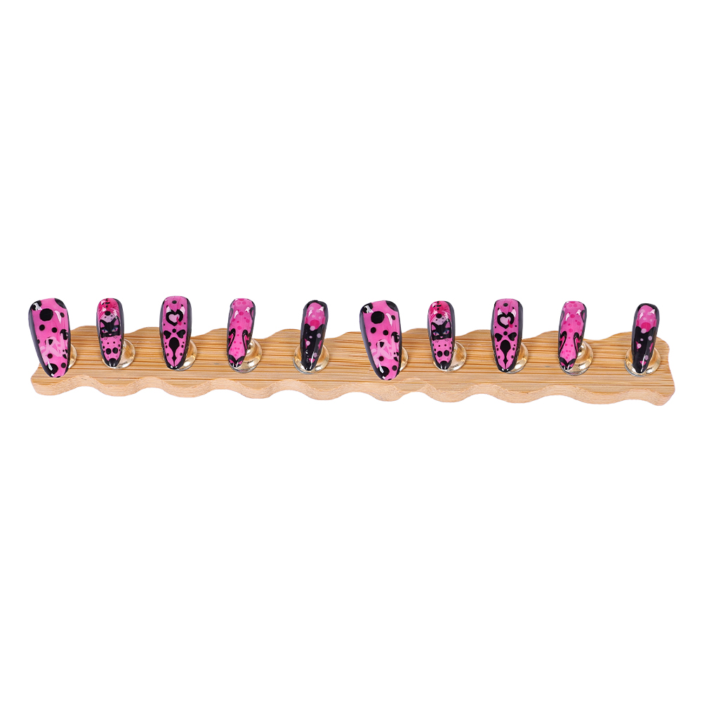 Movie Grease the Pink Cosplay  - Nail Art Pink 评论和价格