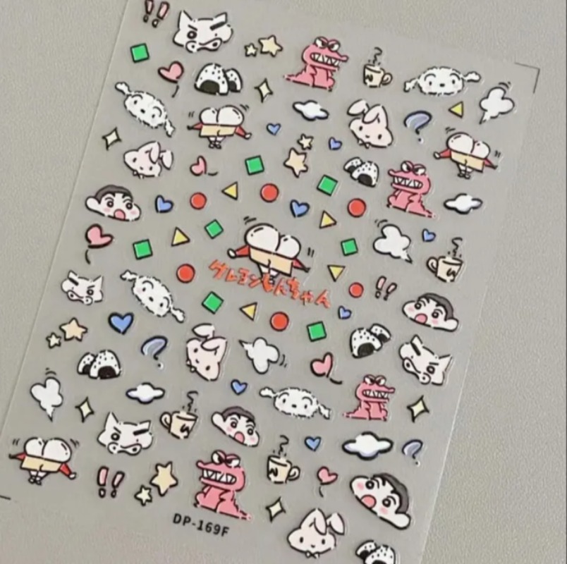 Crayon Shin-chan Creative Pape - Nail Art Quotes 评论和价格